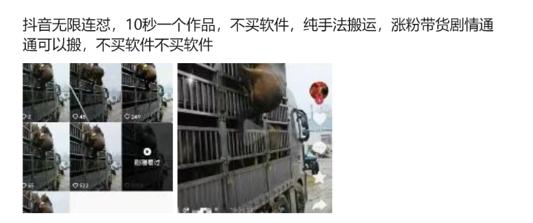 抖音无限连怼，10秒一个作品不买软件，纯手法搬运，涨粉带货剧情通通可以搬-天娱网创