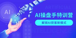 AI-操盘手特训营，解锁AI获客新模式，全面掌握AI商业应用与提示词技巧-天娱网创