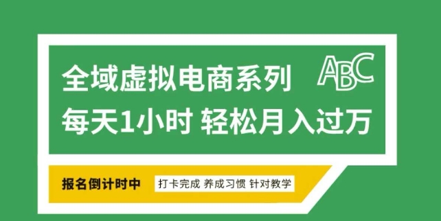 全域虚拟电商变现系列,通过平台出售虚拟电商产品从而获利-天娱网创