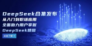 DeepSeek合集发布，从入门到职场应用，全面助力用户掌握DeepSeek精髓-天娱网创