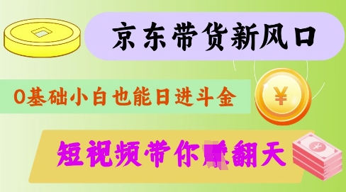 最新京东短视频带货代运营秘籍，轻松躺挣【揭秘】-天娱网创