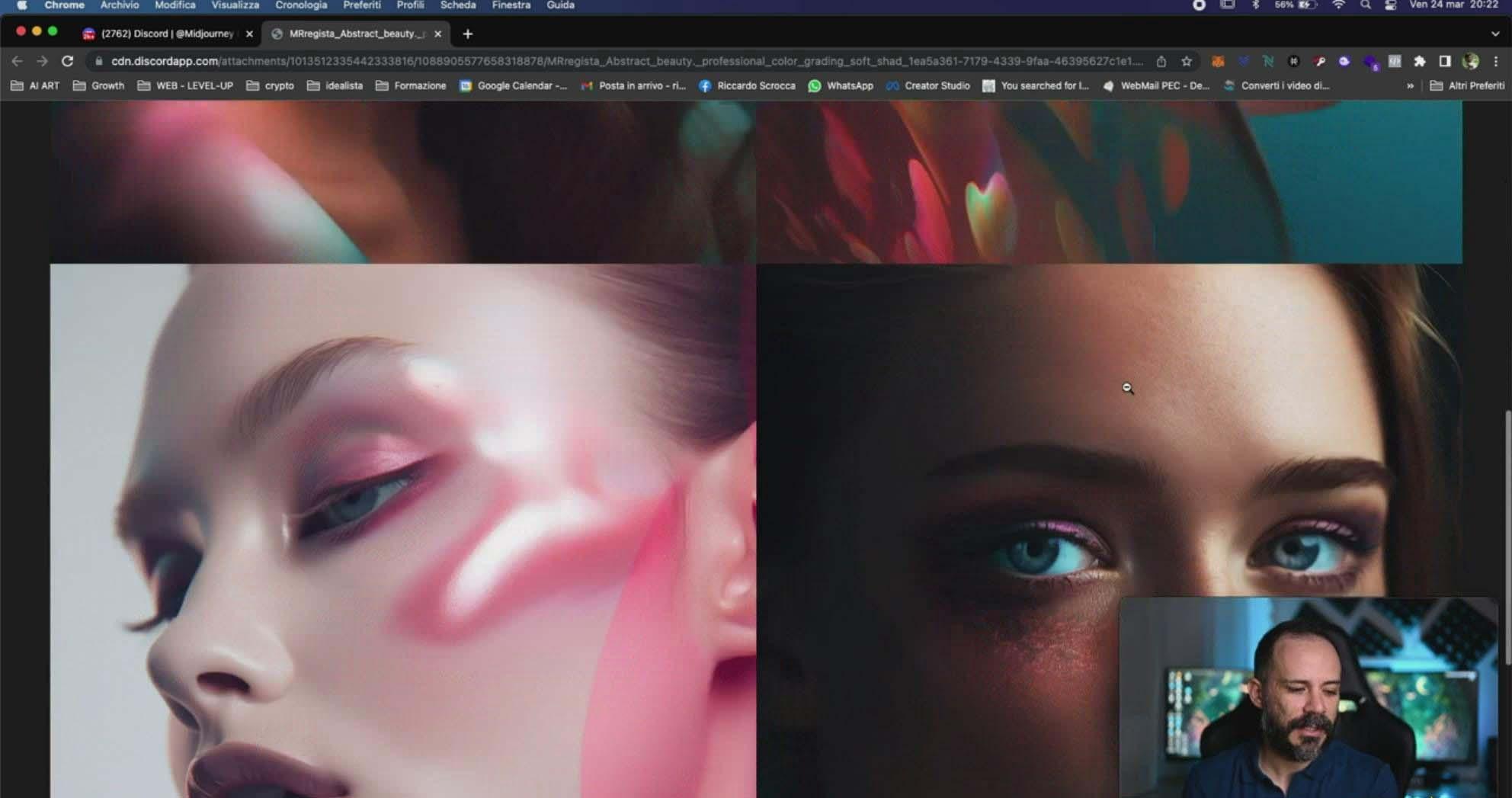图片[5]-Midjourney AI人工智能创建和销售令人惊叹的海报教程-10节课-中英字幕-天娱网创