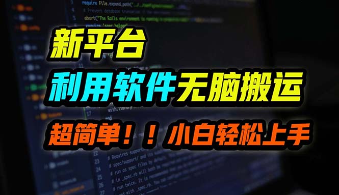 B站平台用软件无脑搬运，月赚10000+，小白也能轻松上手-天娱网创