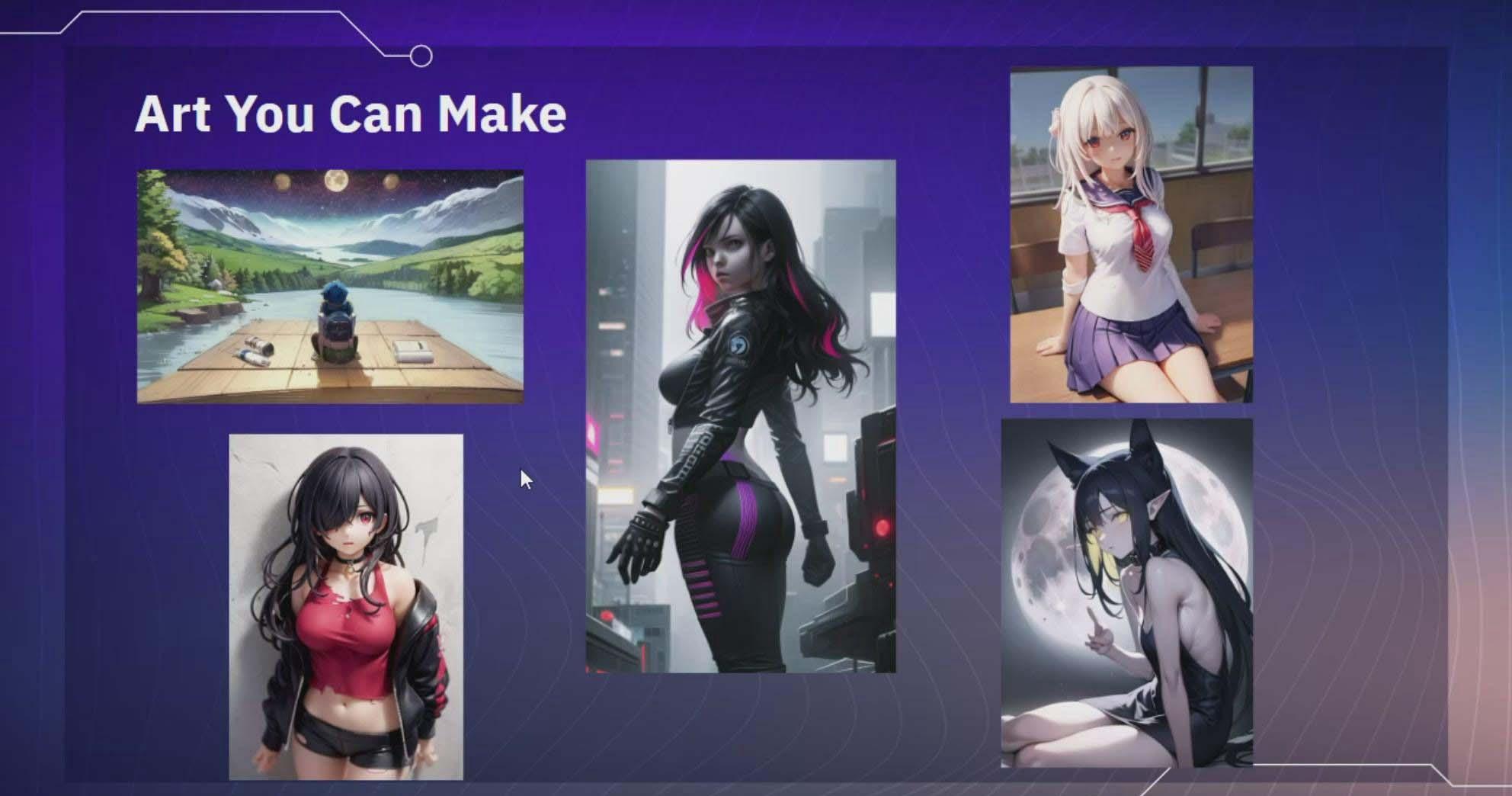 图片[2]-利用Stable Diffusion AI人工智能生成动漫艺术分步教程-14节课-中英字幕-天娱网创