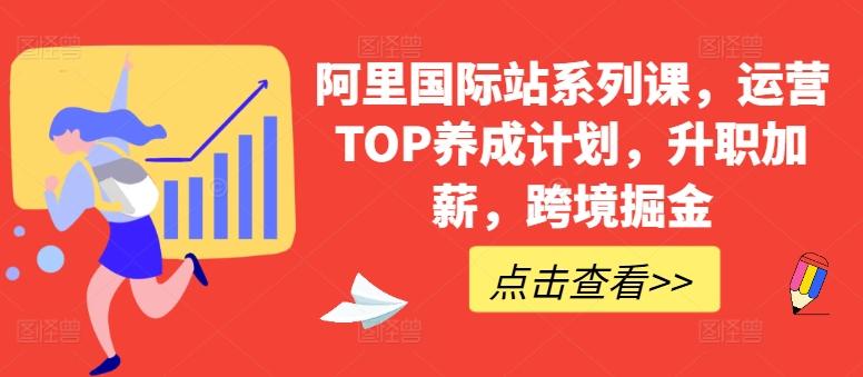 阿里国际站系列课，运营TOP养成计划，升职加薪，跨境掘金-天娱网创