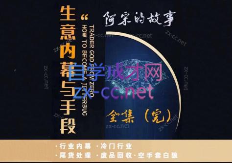 阿宋的故事·生意内幕与手段-天娱网创