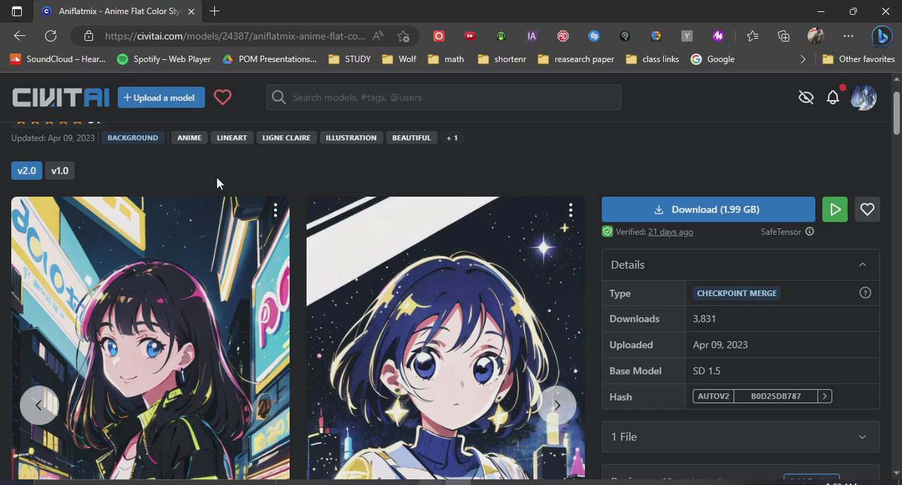 图片[1]-利用Stable Diffusion创建动漫艺术图像使用AI绘画赚钱-中英字幕-天娱网创