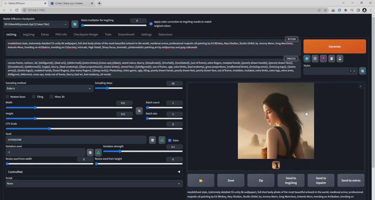 图片[2]-Stable Diffusion 大师班: 利用AI创建艺术图像及视频-31视频课-中英字幕-天娱网创