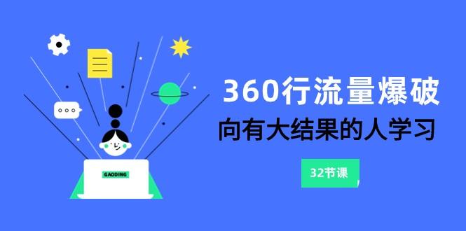 360行流量爆破，向有大结果的人学习(更新58节课)-天娱网创
