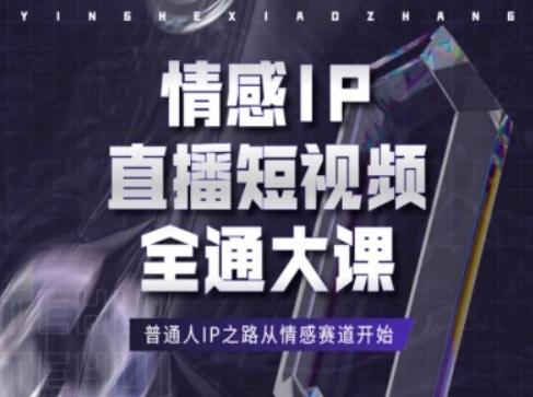 情感IP直播短视频全通大课，普通人IP之路从情感赛道开始-天娱网创