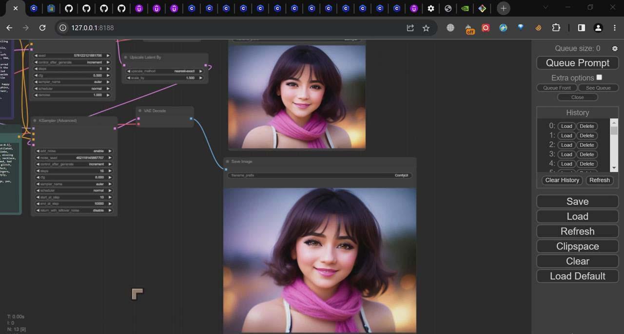 图片[2]-ComfyUI利用Stable Diffusion学习AI GUI工作流程教程-中英字幕-天娱网创