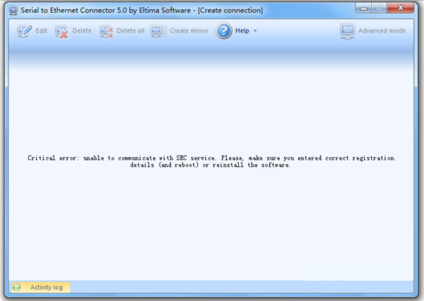 Serial to Ethernet Connector(串口共享器) v5.0.8 绿色版-天娱网创