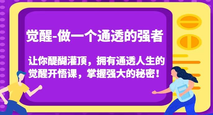 觉醒-做一个通透的强者，让你醍醐灌顶，拥有通透人生的觉醒开悟课，掌握强大的秘密！-天娱网创
