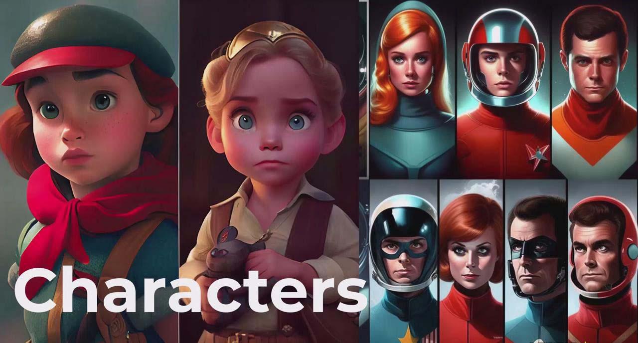 图片[3]-掌握 MidJourney V5 AI + ChatGPT创建一致的角色设计图像-22节课-中英字幕-天娱网创