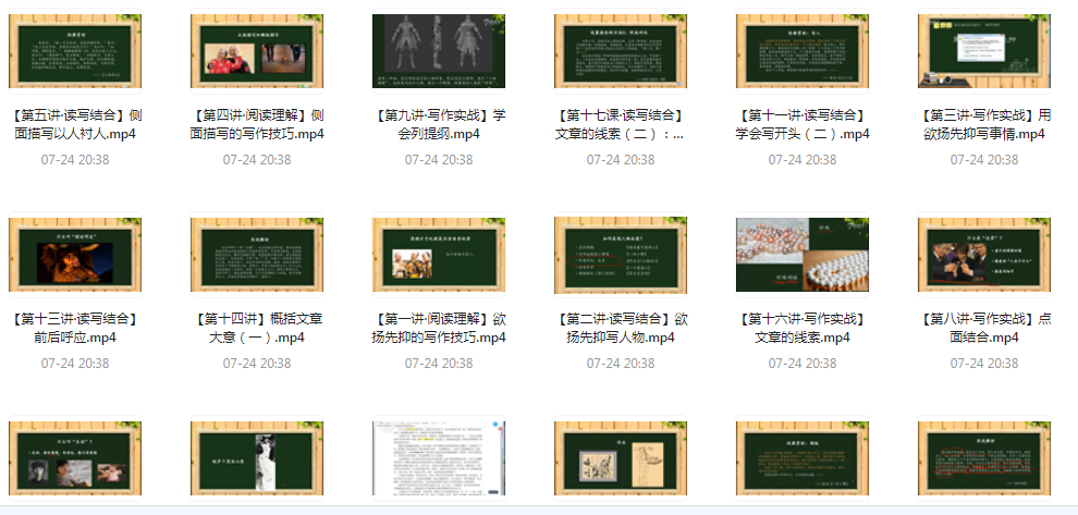 阅读理解及写作技法-天娱网创