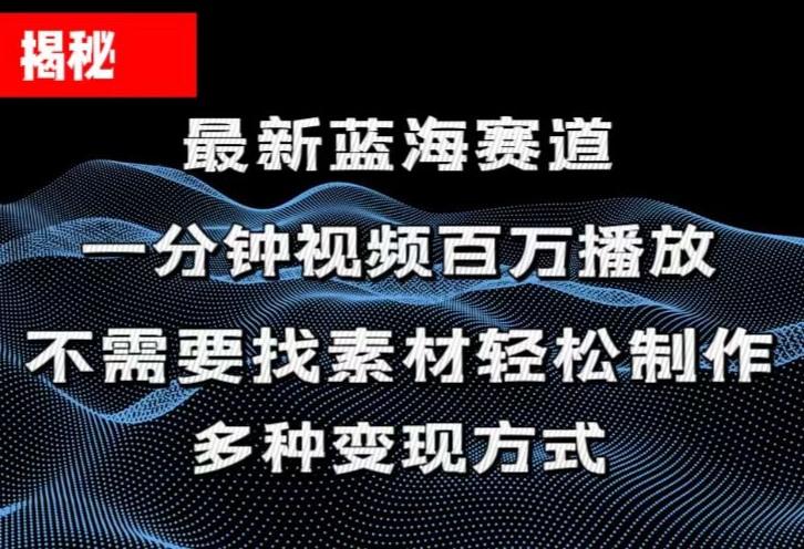 揭秘！一分钟教你做百万播放量视频，条条爆款，各大平台自然流，轻松月…-天娱网创
