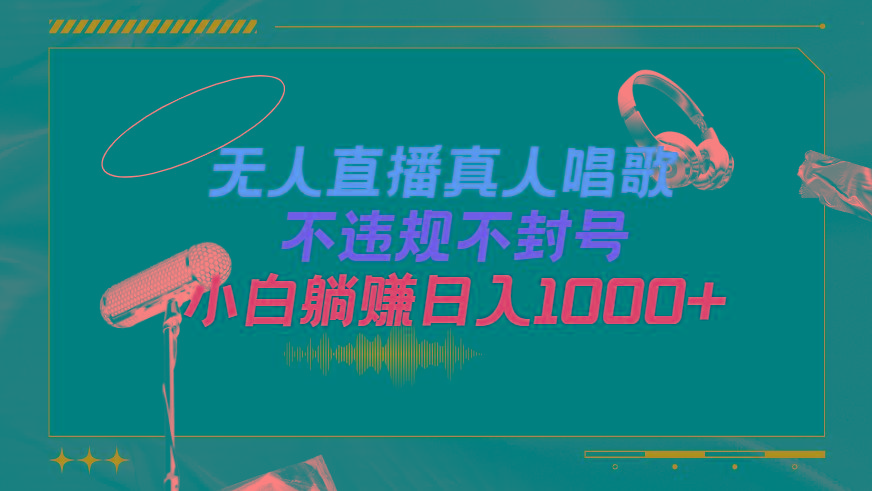 (9622期)抖音24小时无人直播音乐，不违规，不封号纯撸音浪，小白实操当天日入1000+-天娱网创