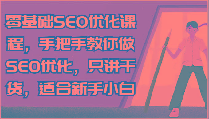 零基础SEO优化课程，手把手教你做SEO优化，只讲干货，适合新手小白-天娱网创