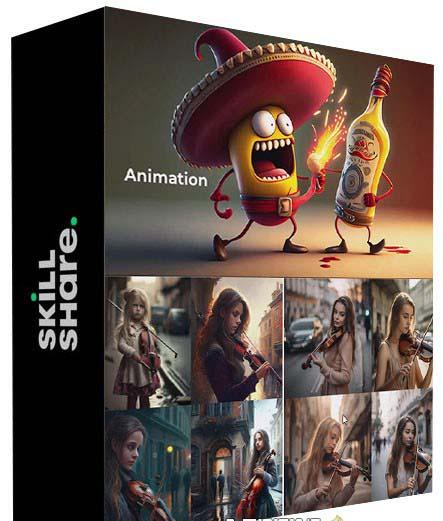 图片[1]-掌握 MidJourney V5 AI + ChatGPT创建一致的角色设计图像-22节课-中英字幕-天娱网创