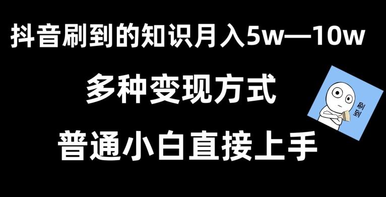 抖音刷到的知识，每天只需2小时，日入2000+，暴力变现，普通小白直接上手【揭秘】-天娱网创
