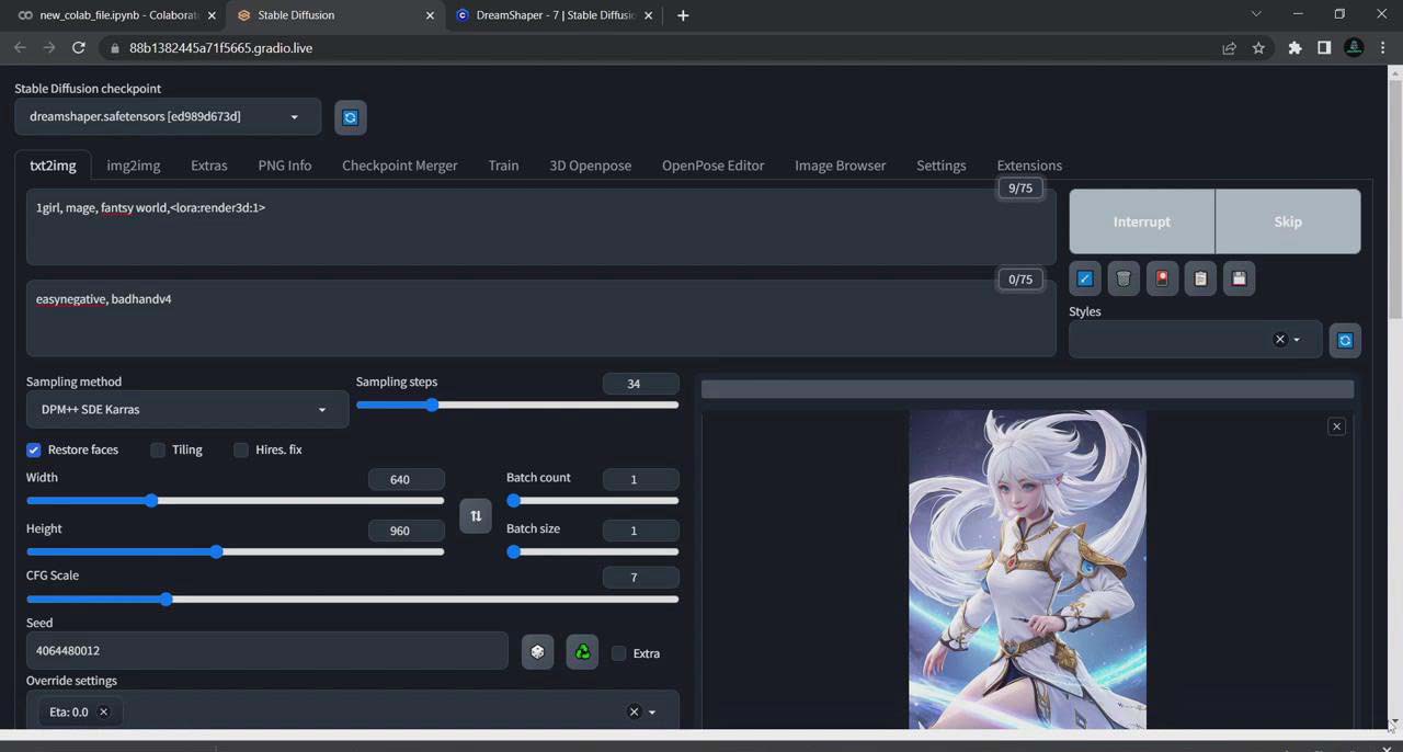 图片[3]-利用Stable Diffusion创建动漫艺术图像使用AI绘画赚钱-中英字幕-天娱网创