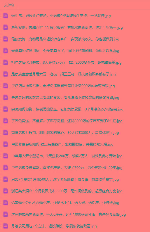 图片[3]-(9607期)真实有效391套商业模式，年入几十到几百万案例解析(电子书+视频+图文)-天娱网创