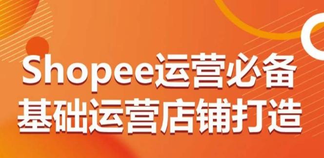 Shopee运营必备基础运营店铺打造，多层次的教你从0-1运营店铺-天娱网创