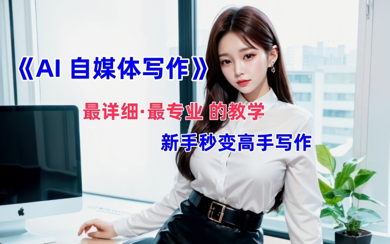 全网最全最细最专业的“AI自媒体写作”教学，新手小白秒变写作高手！-天娱网创