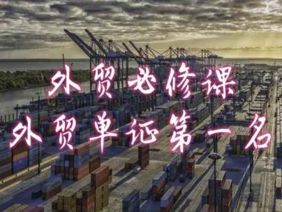 外贸必修课-外贸单证第一名-共勤外贸教程-天娱网创