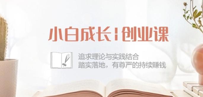 小白成长创业课：追求理论与实践结合，踏实落地，有尊严的持续赚钱-42节-天娱网创