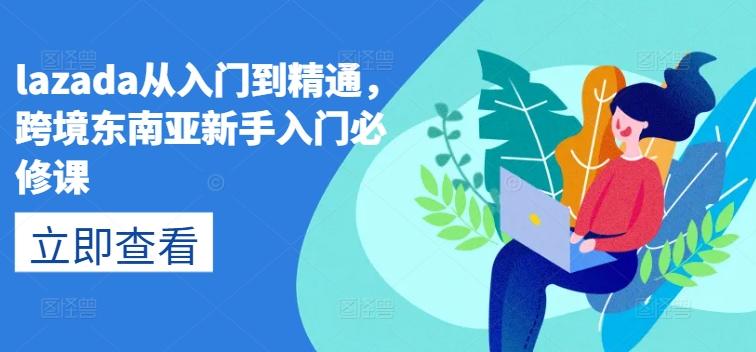 lazada从入门到精通，跨境东南亚新手入门必修课-天娱网创