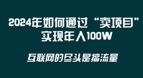 2024年 做项目不如‘卖项目’更快更直接！年入100万-天娱网创