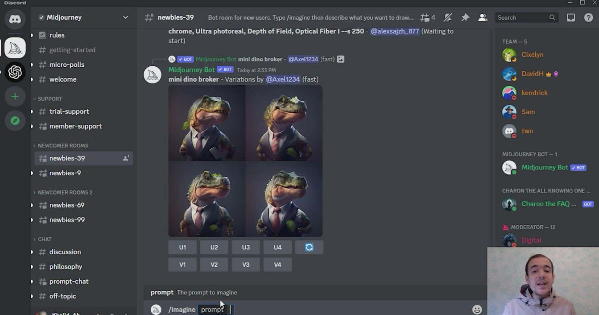 图片[1]-Midjourney 精通教程-使用Midjourney AI创建美丽艺术图像-36节课-中英字幕-天娱网创